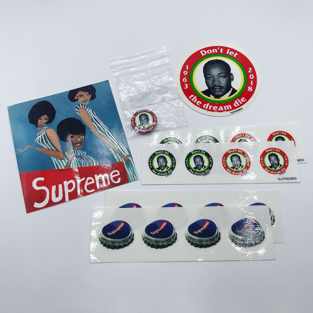 supreme bottle cap sticker