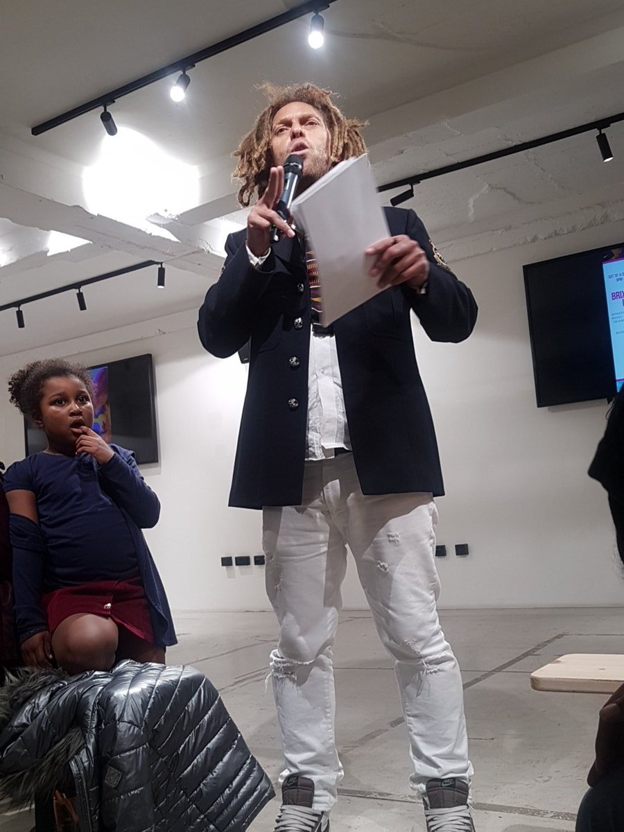 "When we do a roll call to show appreciation for the greats that have gone before us, and we follow it with 'And many more' that means there is room for us to contribute to history ... that's why Toussaint's L'Ouverture means 'The Opening'"
<a href="/PoetryLawyer/">David Neita</a> #Brixton #Brixwave18