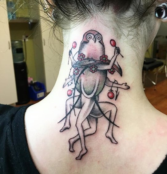 The garden of earthly delights-Hieronymus Bosch (my wife's work in  progress) : r/Best_tattoos