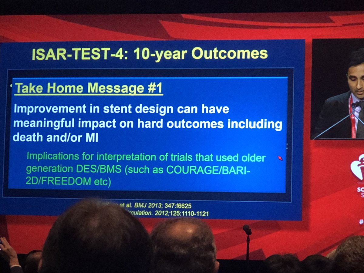 AbdallaHassanMD's tweet image. #AHA18 #ACCFIT @AHAMeetings Great panel discussion and editorial on #ISARTEST4 by @SripalBangalore @Drroxmehran