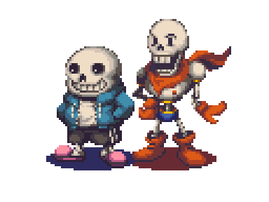 Undertale パピルス ドット絵