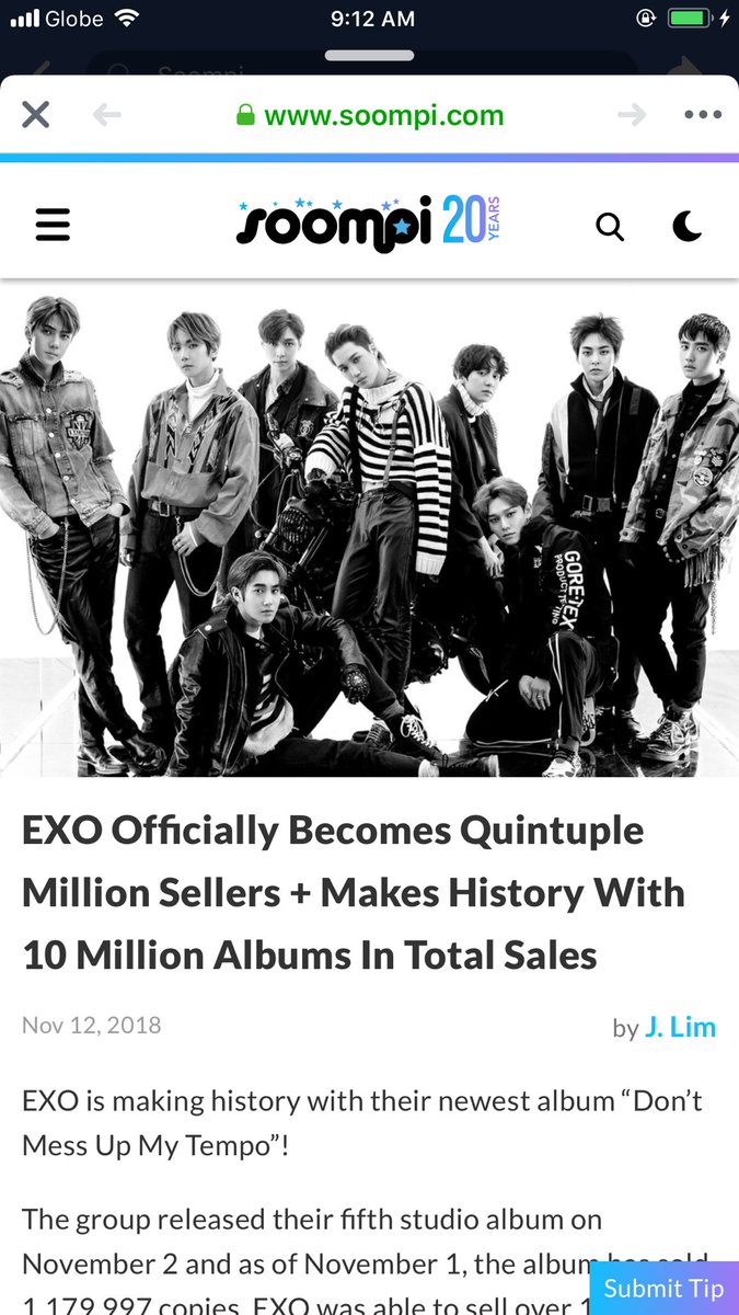 eriwanderz's tweet photo. So much is happening today, first top album on world music award, then this record breaking quintiple award! #EXO_QuintupleMillionSeller #100DaysMyPrince #DoKyungSoo #DohKyungSoo #PenguinCouple #Wonshim #EXO_Tempo #EXO_DontMessUpMyTempo #EXO #EXOLs #EXOL #EXOFandom https://t.co/TjNARBO2eX