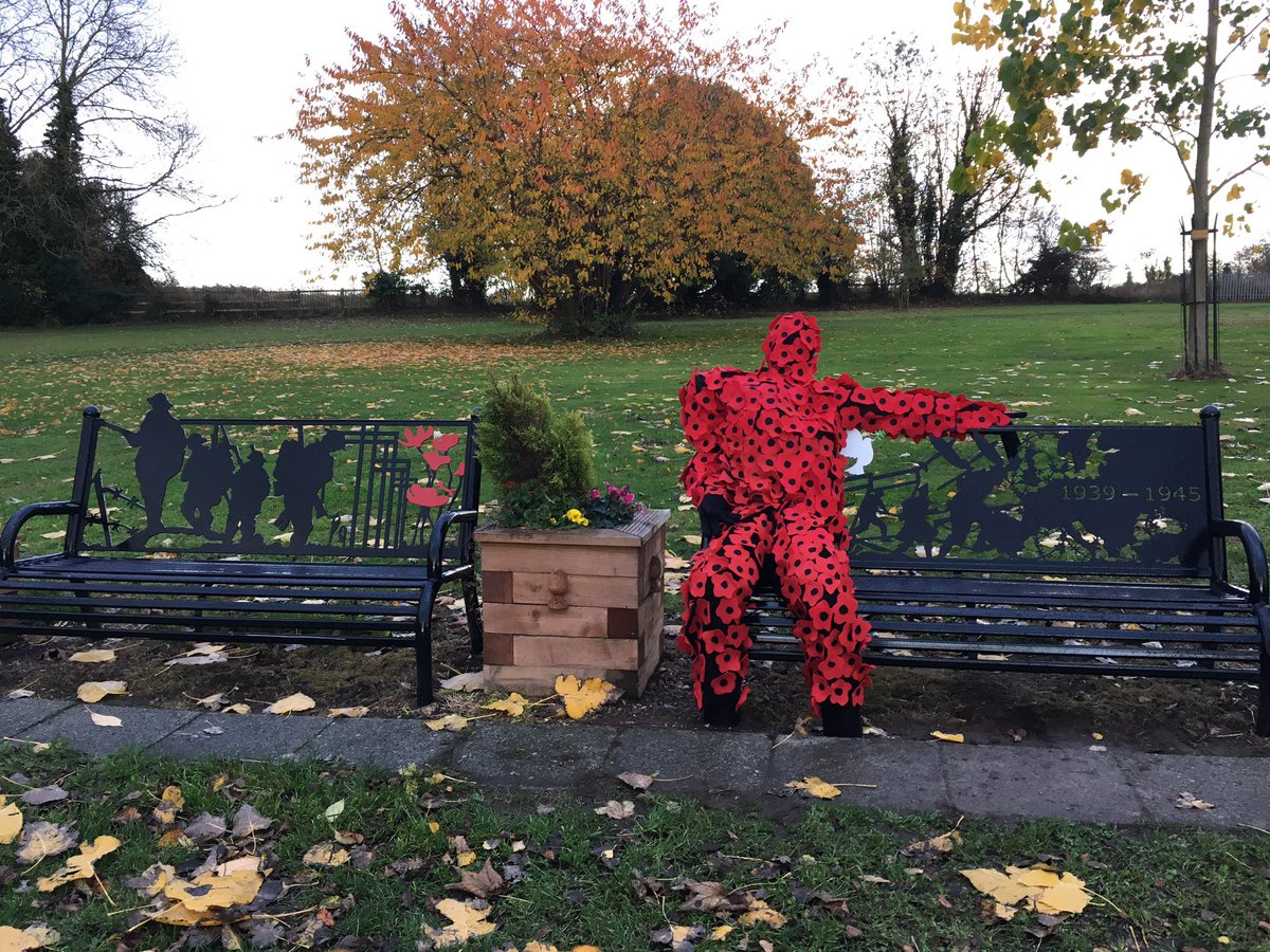 We will remember them #Armistice100 #stoneystanton #poppies #1918-2018 #RememberanceDay2018