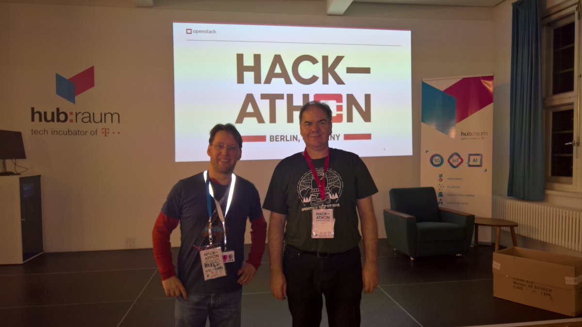 eumel_8's tweet image. The Org Team of the #OpenStackHackathon #WeAreOpenStack