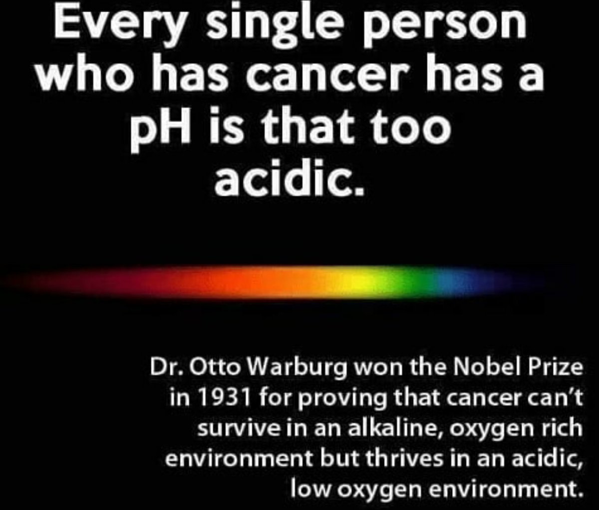 CryptoshiBTC's tweet image. More #Alkaline foods
Less #Acidic foods

#Cancer can't survive in an Alkaline environment