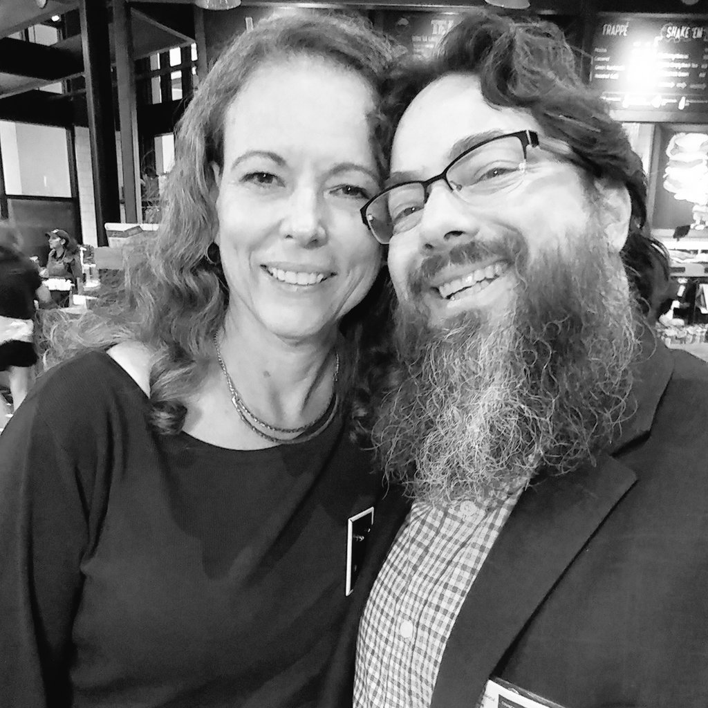 Best way to start #APM18: breakfast with <a href="/UGASocialWork/">UGASocialWork</a> Dean <a href="/annascheye/">Anna Scheyett</a>. Proud to call you my friend Anna. I look forward to rocking the #SWTech world with you.