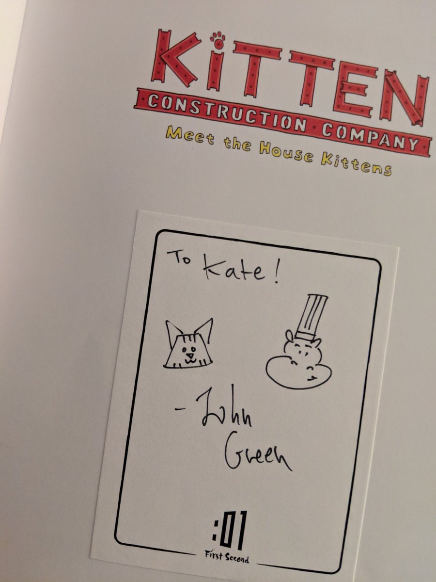 Thank you <a href="/johngreenart/">John Patrick Green</a> we got our book plate and love the book.