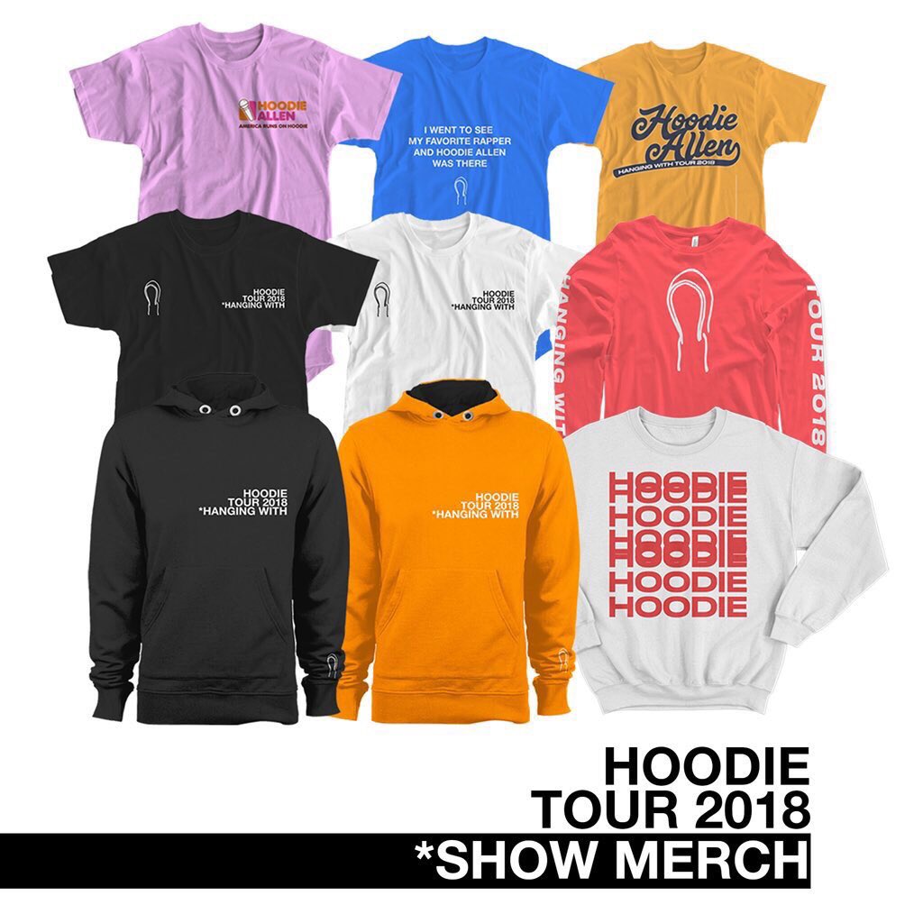 Hoodie Allen On Twitter If You Want The Tour Merchandise To Be