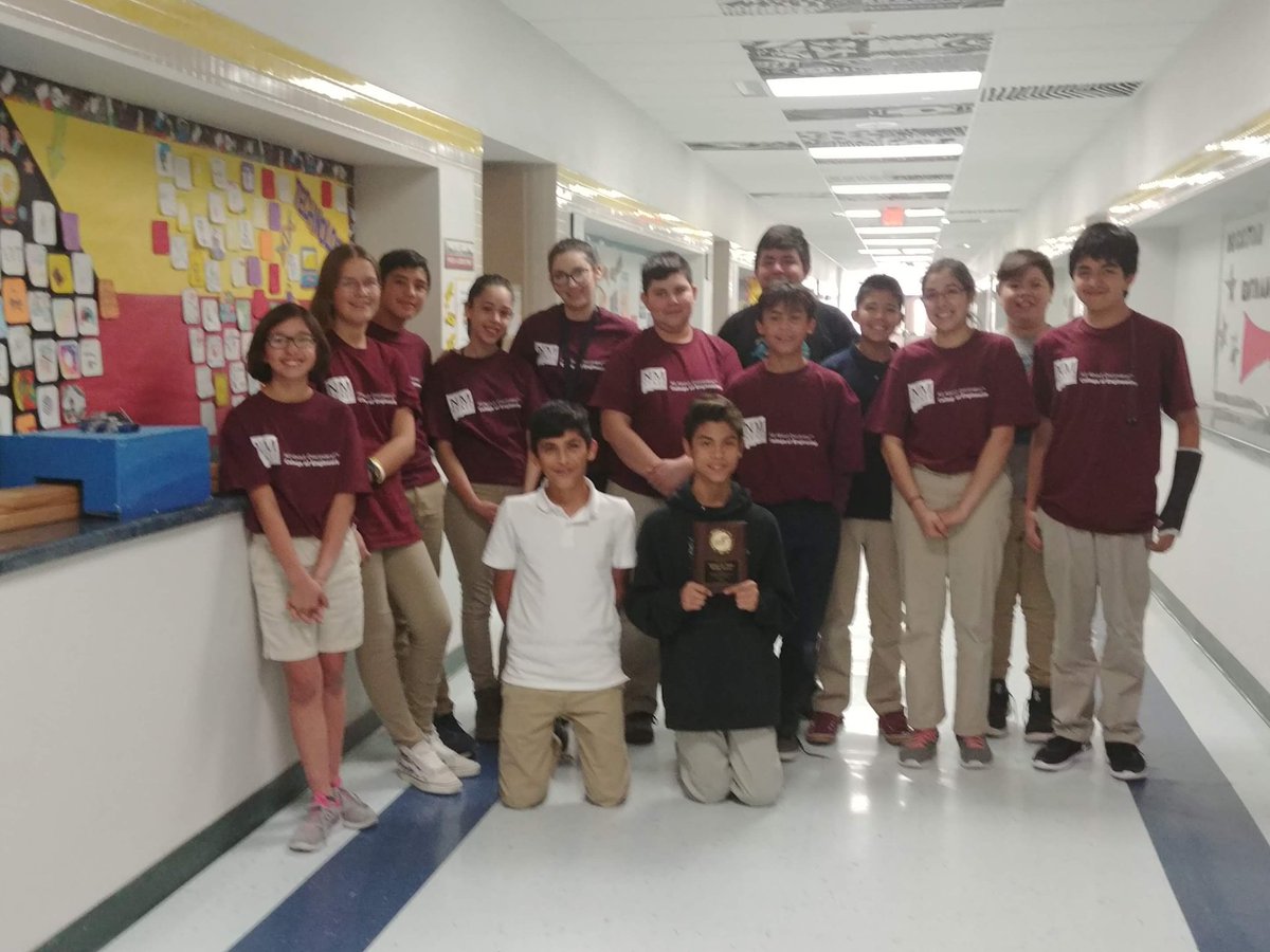 NBenavidez_WSMS's tweet image. So proud of the work these guys did at NM Best Robotics competition last weekend. Spent our meeting Tuesday evaluating our performance and planning improvements for next year. Also began Vex IQ formation on Tuesday. #Thanks2BestRobotics #StallionsLeadtheWay