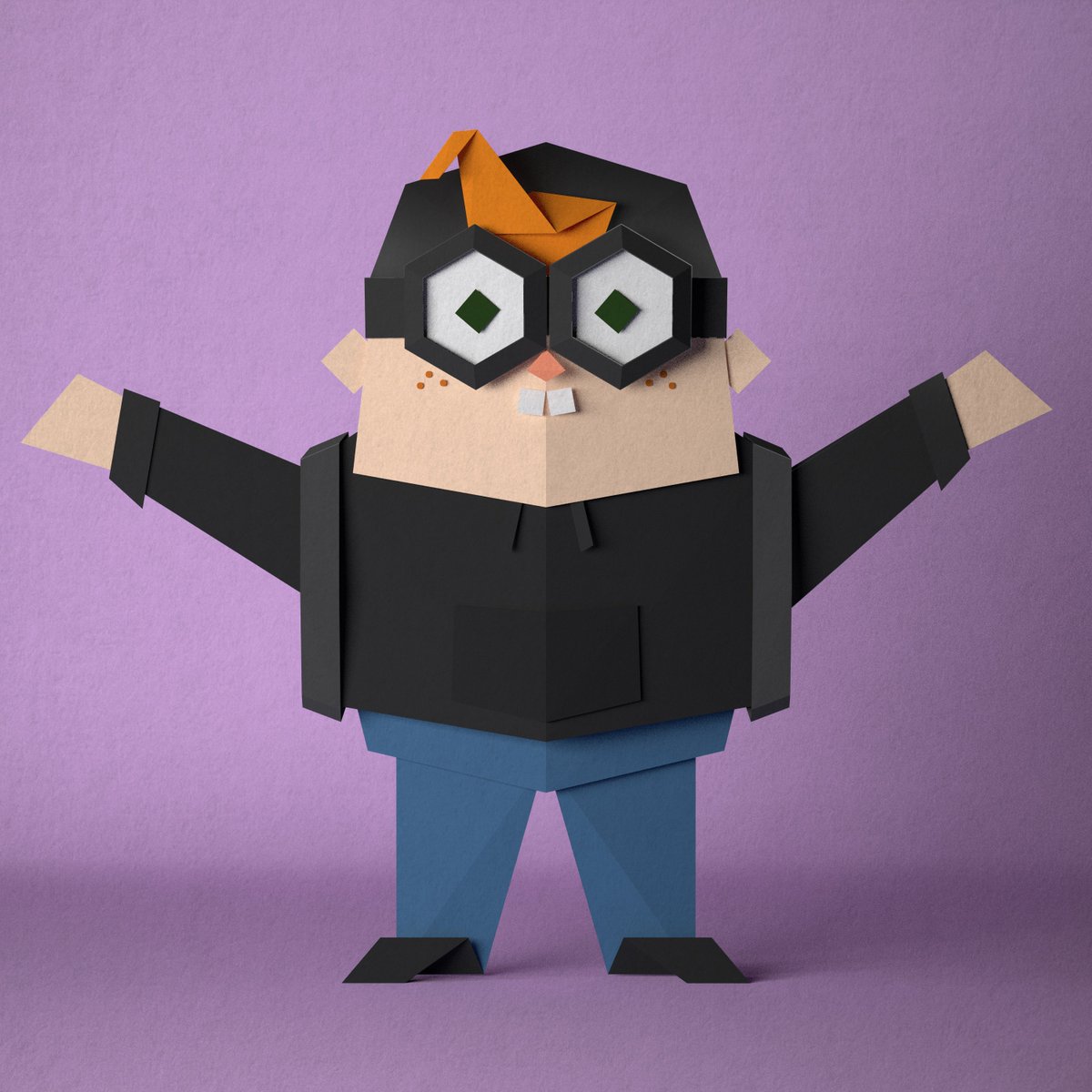 LilDonnyRed's tweet photo. 📑📐📄📏🕊 
Why are Origami artists bad at playing poker? 
Because they always fold. 😂
Happy #OrigamiDay 
📑📐📄📏🦖
#Team10 #ImportantHoliday #Origami #FoldTilYoureOld https://t.co/6jZHbIxppn