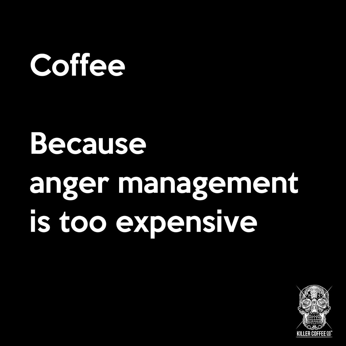 And ain't nearly as delicious. #killercoffeeco