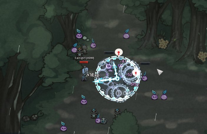 Foto do dia: Cani Kinchs são especializados em sabotar seus inimigos.

#mmo #mmorpg #rpgmaker #indiegame #IndieGameDev  #gamedev #RPGツクール #RPGアツマール #game