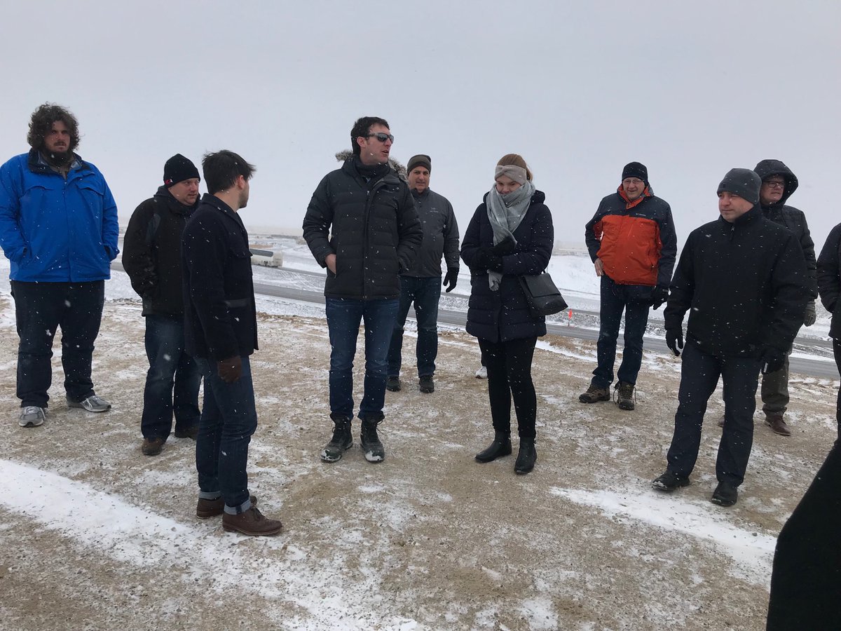 Anchuk4's tweet photo. More photos from the CTAA 2018 Regina Bypass tour hosted by Associated Engineering. #CTAA2018 #AssociatedEngineering #ReginaBypass #MHI #Graham https://t.co/oP2iJV5tfq