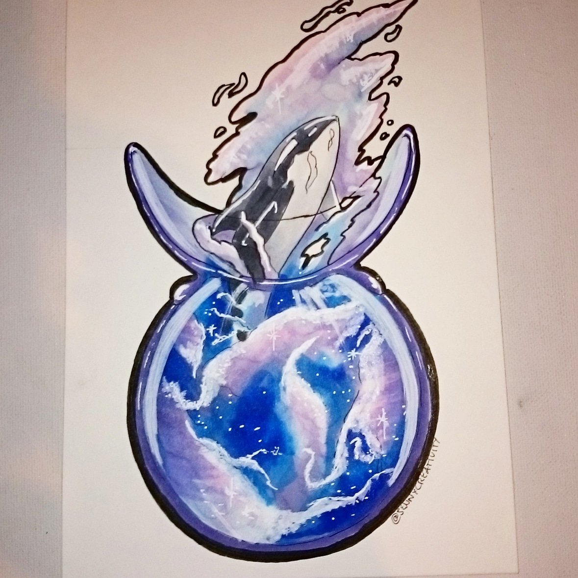 JennyCreativity's tweet photo. @_konoqi Hi, I'm Jenny. I draw digital and traditional. From fanart to original, cute to creepy. Also sometimes I craft stuff too. https://t.co/6FbHI72WNH