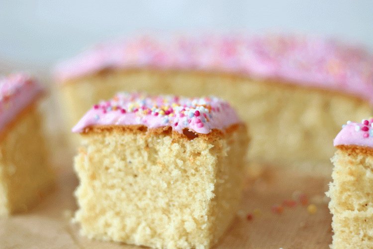 " I like looking at cakes on Sundays. "