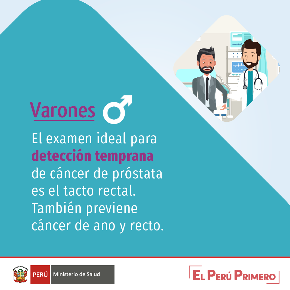 Minsa_Peru's tweet photo. ¡ATENCIÓN VARONES!

El #CáncerdePróstata es el segundo más común en hombres y  la causa más frecuente de mortalidad por tumores malignos. Si tienes más de 40 años, acude a un chequeo médico anual. #PerúContraElCáncer

!El cáncer se previene y se cura si se detecta a tiempo! 👇 https://t.co/RGZ6dZBBEr