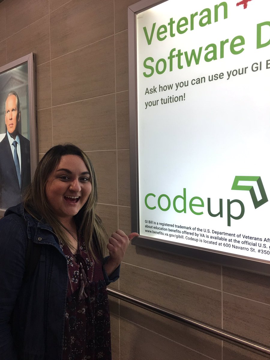 Thanks @gocodeup for sending us 4 of our current team members including <a href="/kerichesire/">Keri Chesire</a> #codecamp #airportad