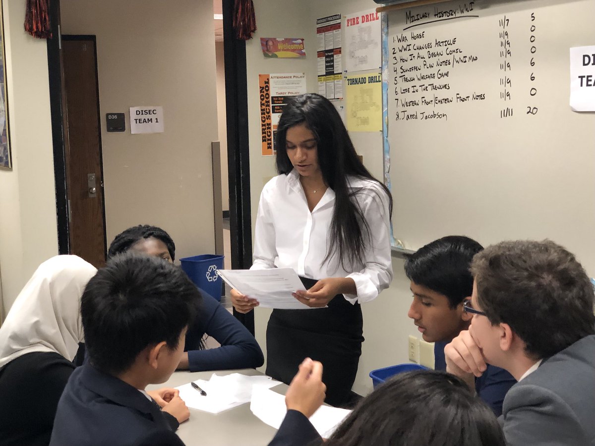 Troy High Model UN tweet media