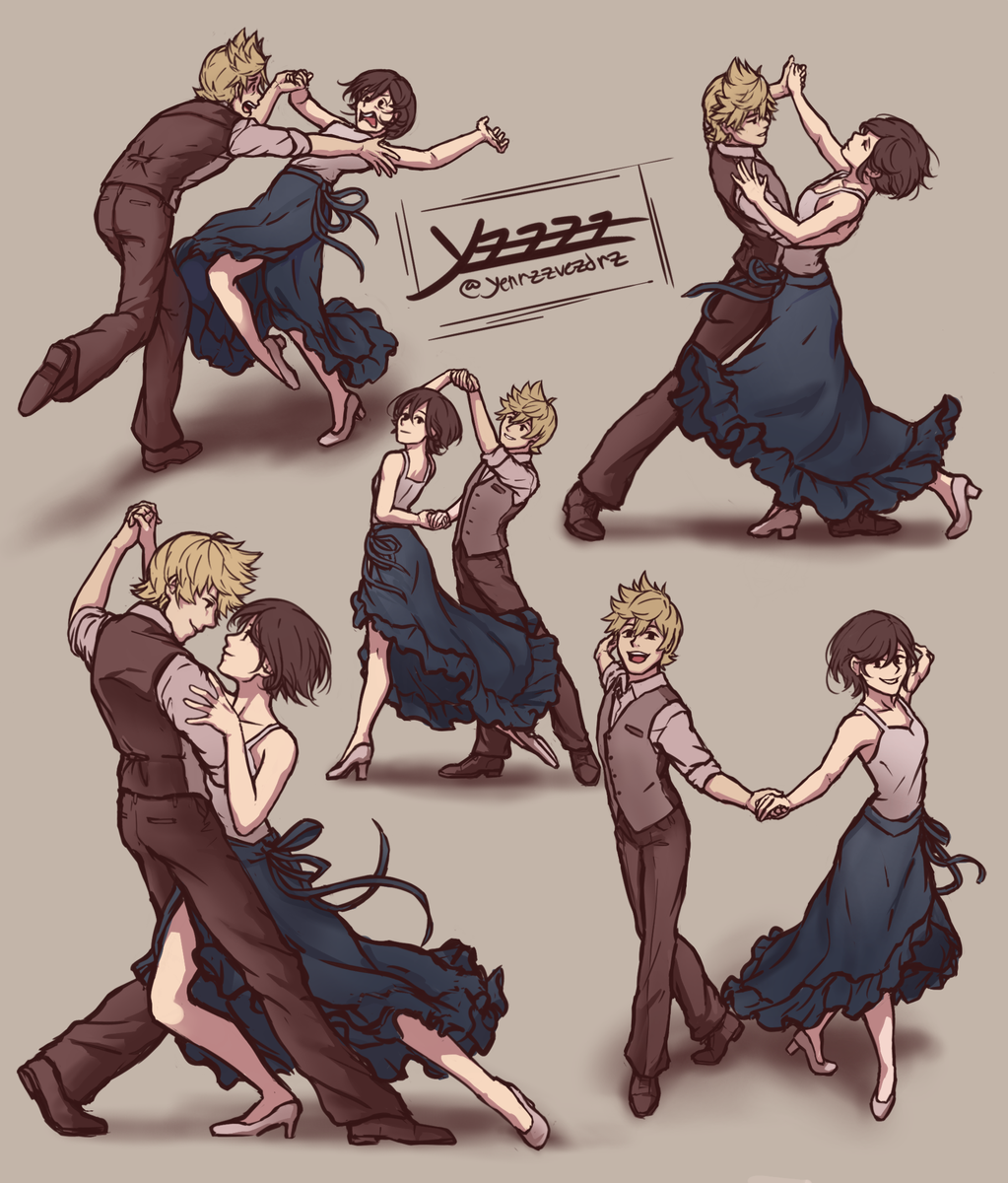 yenrzzvezdrz's tweet photo. I always spend way too much time on these doodles ughhhhhh I'm done drawing ballroom poses i'm tired but oh my gosh did these turn out pretty solid. Rokushi is truly love and life~

Still waiting for a trailer with Xion in it heee #KingdomHearts https://t.co/u9QIBeYYRH