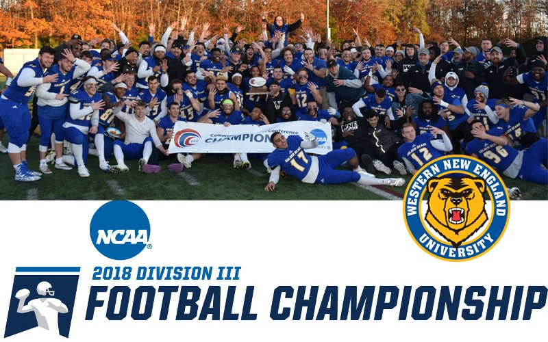 #CCCFB: @WNE_GoldenBears will travel to No. 6 Frostburg State for the first round of the @NCAADIII Championship: http://cccathletics.com/sports/fball/2018-19/releases/2018FBNCAASelection …
#d3fb