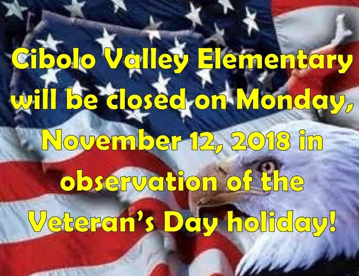 Today and everyday we are grateful for our military personnel, past and present, as well as the families that support them. Just a friendly reminder, CVE and all SCUCISD offices will be closed tomorrow, Monday, November 12, 2018 #ThankAVet #ItsAGreatDayToBeATiger
