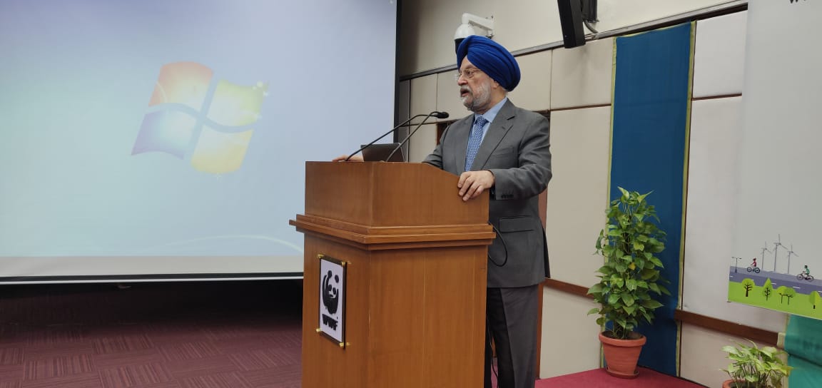 "It's imperative for cities to play a larger role in countering the challenges of climate change by integrating low carbon actions &amp; sustainable energy use into local development goals" - MoS H&amp;UA <a href="/HardeepSPuri/">Hardeep Singh Puri</a> at the Conference on Role of Cities in Addressing Climate Change.