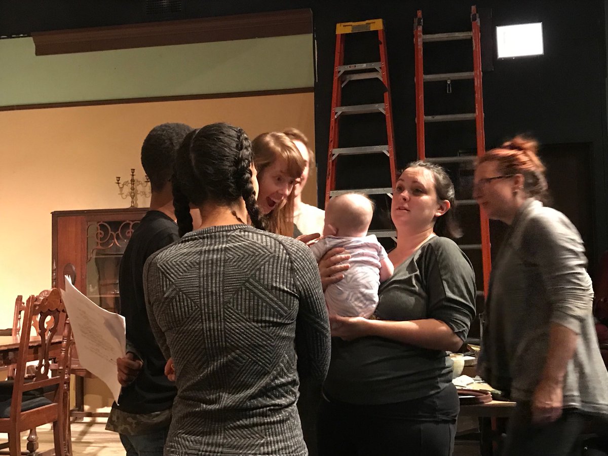 _tonyrossi's tweet image. There was a baby. And there was much rejoicing #LiveTweetingTechWeek