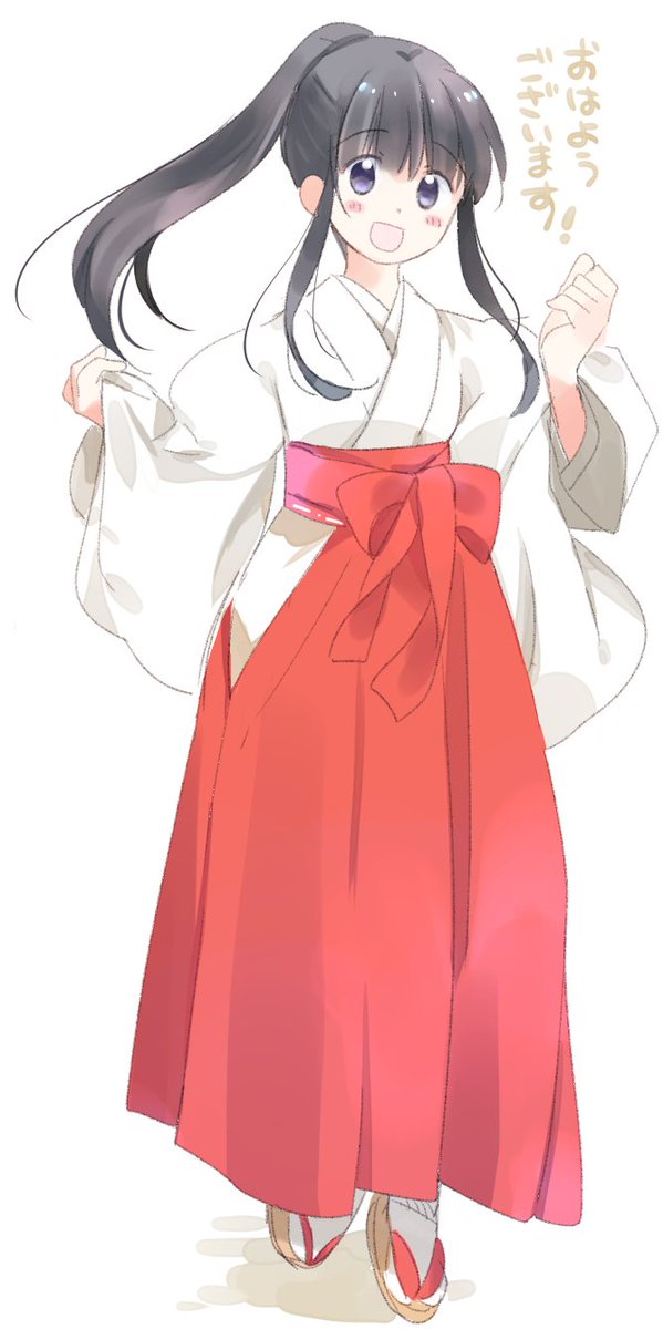 巫女さんののtwitterイラスト検索結果 古い順