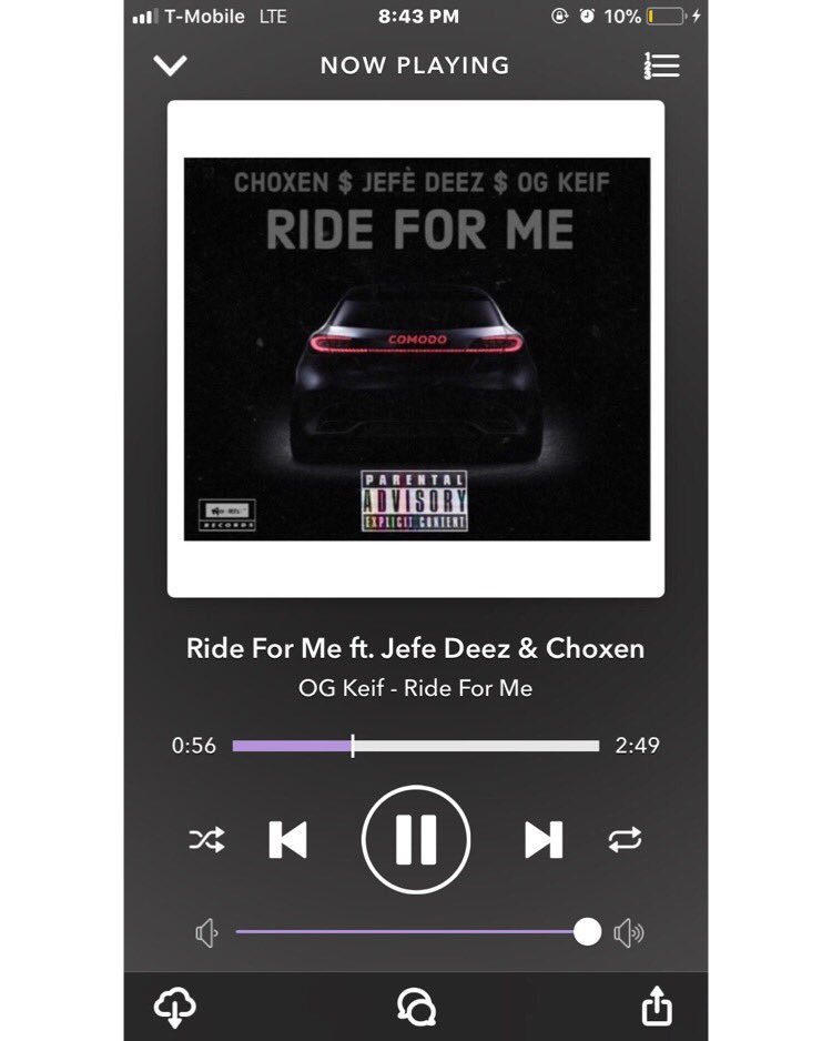 JefeDeez's tweet photo. Tune into 🎶RIDE FOR ME🎶 single on Spinrilla #WEVLTHY #WEVLTH #OTW https://t.co/1sEtElETmP https://t.co/2AN4jE8RWz