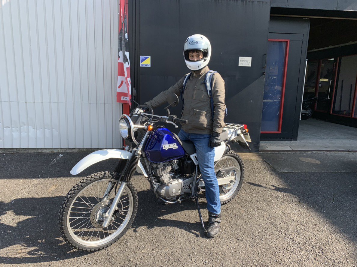 オートバイショップ J Depot ジェーデポ A Twitter 祝 納車 横浜市からお越しいただいたw様 Suzuki Djebelのご納車です 今回はオンロードバイクからのお乗り換えです これからも安全運転で 楽しいバイクライフをお過ごしください オフロード ツーリング オートバイショップ J Depot ジェーデポ A Twitter 祝 納車 横浜市からお越しいただいたw様 Suzuki Djebelのご納車です 今回はオンロードバイクからのお乗り換えです これからも安全運転で 楽しいバイクライフをお過ごしください オフロード ツーリング