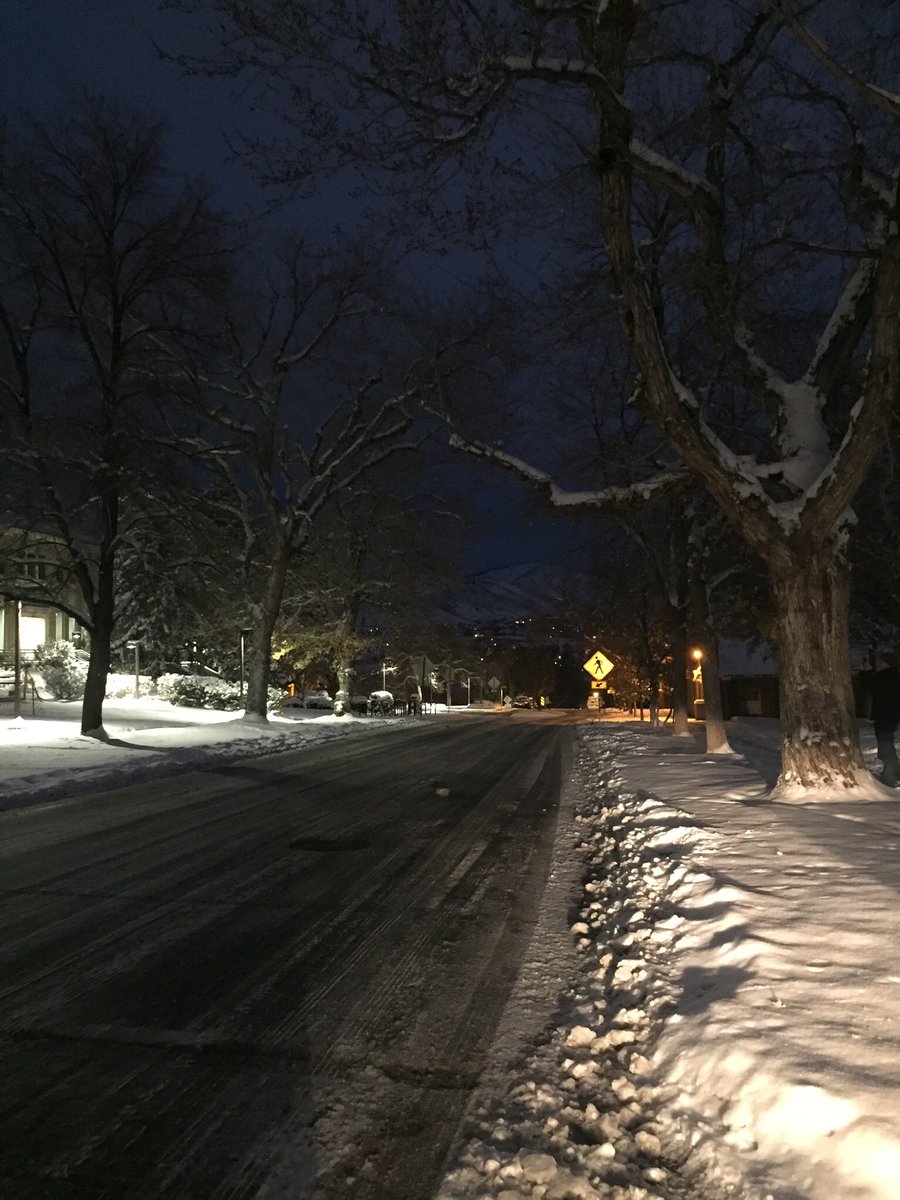 diggerloop's tweet image. Campus is pretty darn beautiful in the #snow #MinesLife #Diggerloop