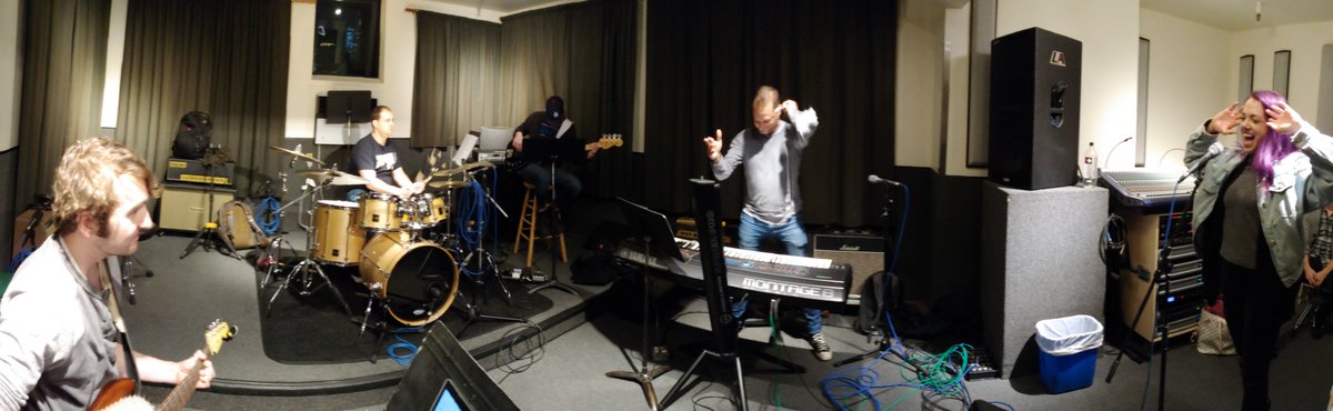 Band Rehearsal for our <a href="/kencen/">The Trump Kennedy Center</a> #MillenniumStage concert on Tuesday at 6pm. Live Stream it at: youtube.com/watch?v=E0zRwF…
