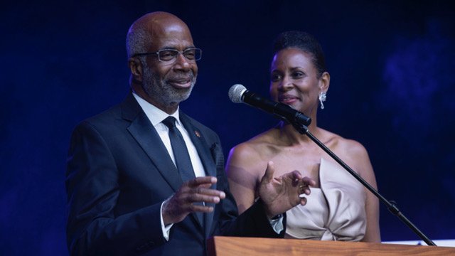 FAMU_1887's tweet photo. Distinguished guests celebrated the Inauguration of @LRobinsonFAMU, as the 12th University President in FAMU’s 131-year history at the "Together We Rise" Inaugural Scholarship Gala. View the full album on FAMU's Facebook page. #FAMUinauguration https://t.co/10IXo89Sdc