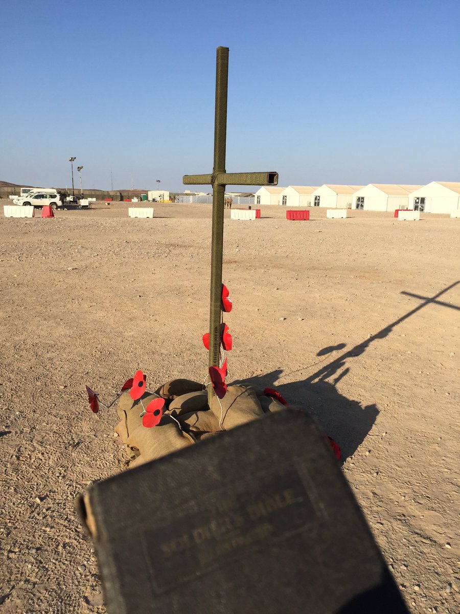 Even when away on deployment - We will remember them. My grand fathers “Soldiers Bible” from WW1 - 100 years old! #RemembranceDay