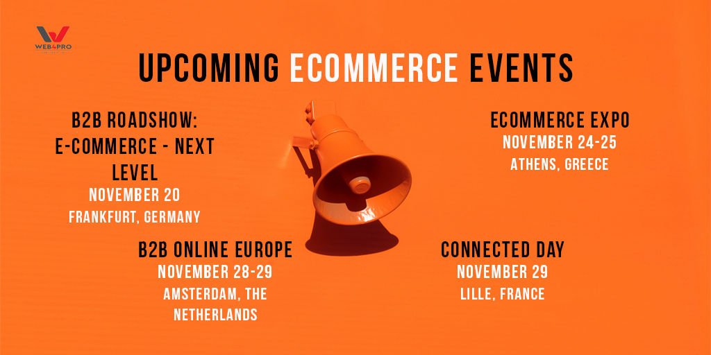 WEB4PRO_Magento's tweet photo. Here is the list of upcoming eCommerce and Magento conferences. Don't miss a chance and visit one of them.
#web4pro #magento #magentoevents https://t.co/PQlYQVdGEI