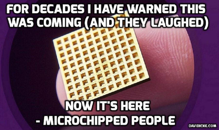 davidicke's tweet photo. They said I was mad when I predicted this in the early 1990s - but it's the world that's mad, not me.

Alarm over talks to implant #UK employees with #microchips https://t.co/g2IgKUf7Ld https://t.co/F2LxA4Ppe7