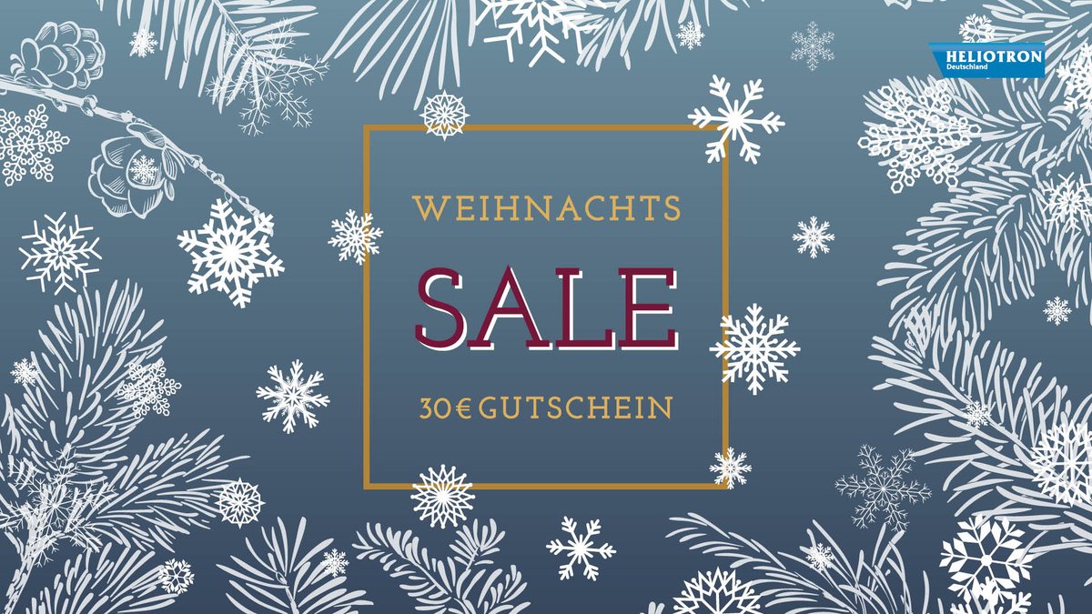 Wir wollen Danke sagen 🙏 ... deshalb gibt es bei uns bis einschließlich dem 31.12.2018 einen ❄️ Gutschein ❄️ in Wert von 30€ für alle unsere Kunden. 
#wintersale #winter2018 #gutschein #heliotron #flexilight #flüssigeswachs #kerzen