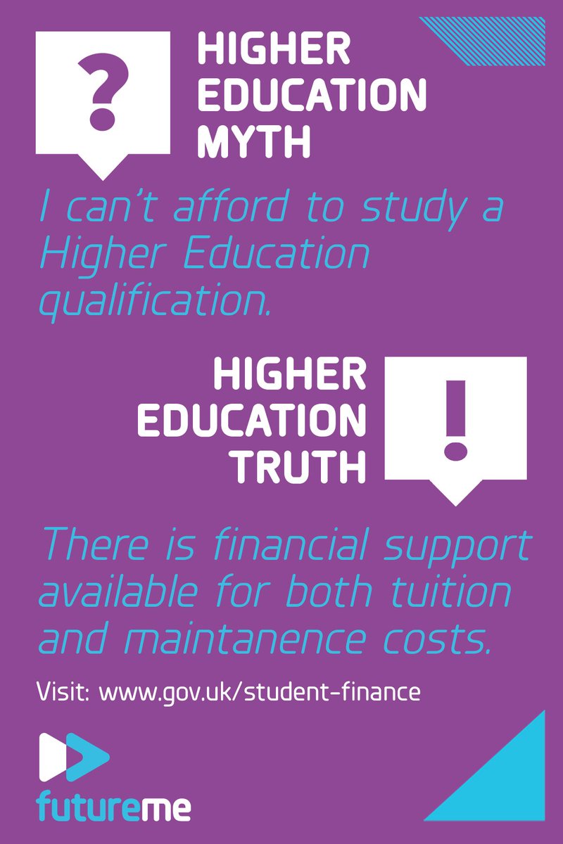 It's #talkmoney week, so we're going to be discussing student finance all week and giving some hints and tips along the way #findyourfutureme
