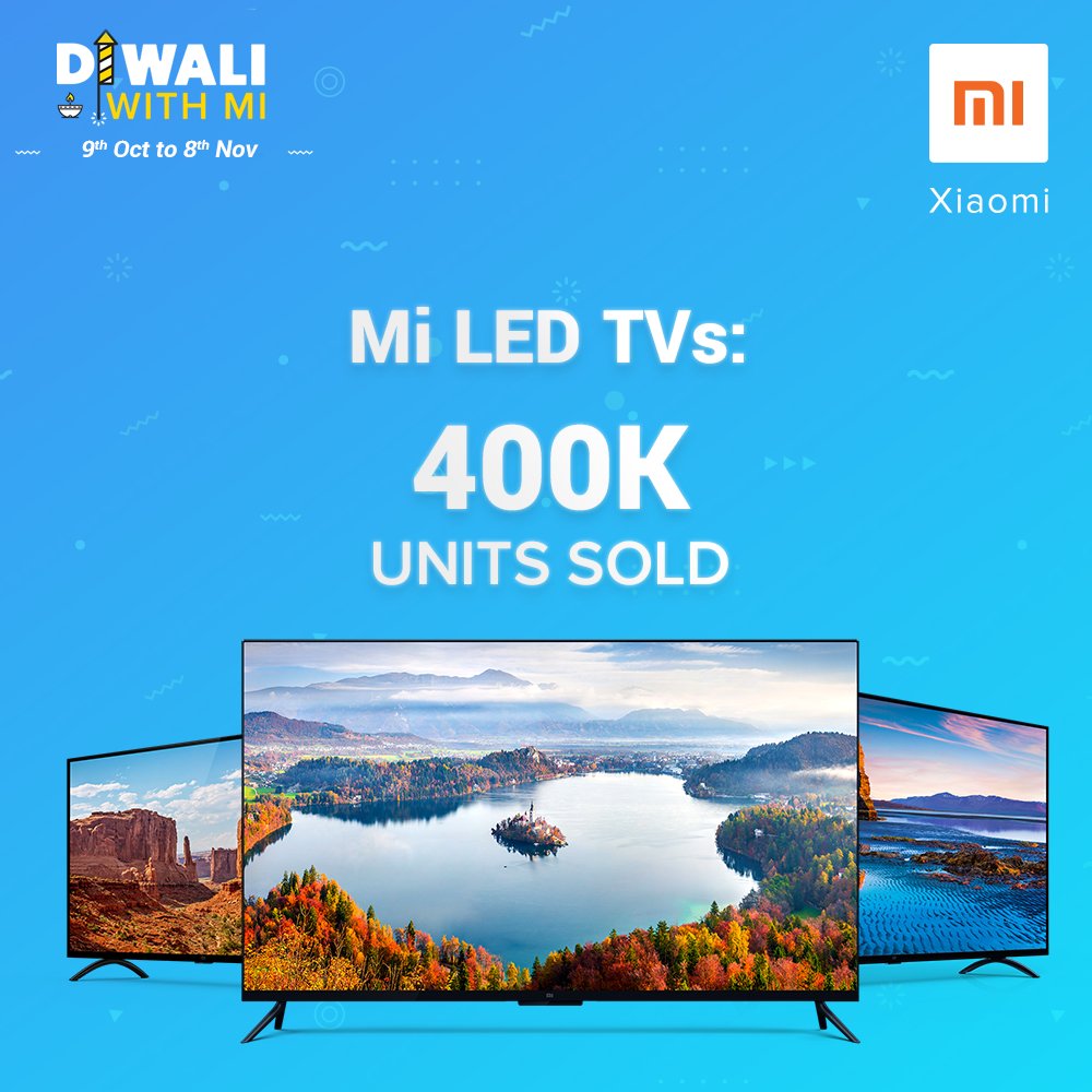 manukumarjain's tweet photo. Diwali festive sale: We also remained #1 across most of the categories on @amazonIN and @Flipkart: best-seller in Smartphones, TVs, Wearables, Powerbanks, Home Security,  Air Purifier &amp; more categories.

Thank you Mi Fans for all your love and support ❤️

#DiwaliWithMi (2/2) https://t.co/u9m0pj23KI
