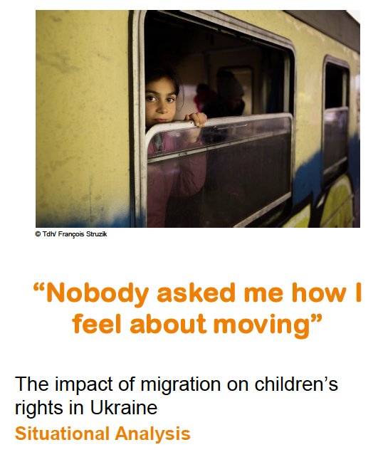 Tdh_migration's tweet photo. "The first three years my mother could not come home, she had no papers"

In #Ukraine, children left behind grow up in transnational households. 

Get more insight into the everyday hardships of #children affected by #migration in our report

👉 https://t.co/EN7mbu9ynB https://t.co/2u0cOE6uZM