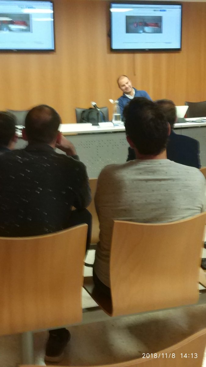 Canastell's tweet photo. Jornada sobre Nuevos espacios educativos y docentes para la Formación Profesional por Retos dentro de las III Jornadas Europeas de FP. Fernando Sansaloni y Rafel Albero, Director y Jefe de Estuduos del IES Cotes Baixes de Alcoi comparten su experiencia https://t.co/pIazlW16r4