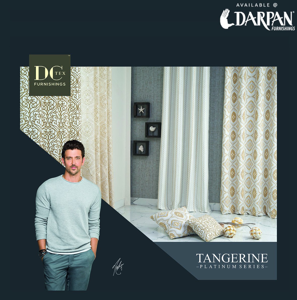 Darpan_Furnish's tweet photo. Give a #refreshing change to your #homedecor with @dicitex platinum series #Tangerine collection
Now #available @Darpan_Furnish stores in #Hyderabad, visit today.
#darpanfurnishings #DCtex #HomeFashion #curtains @iHrithik #interiordesign #upholstery #Cushions #Luxury #Homestyle https://t.co/V7Z9wDlvsD