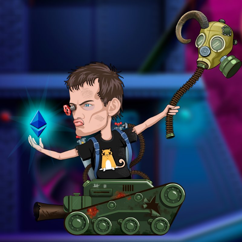 HitTheCrypto1's tweet photo. ❗️ATTENTION❗️
Gas attack!
Here is our first character - #Buterin 👏
Guess, what skills he has in our game? 💪
May the ETHER power be with you! 🚀

#hitTheCrypto #blockchain #games #cyberpunk #cryptocurrency #cryptokitties #ethereum #bitcoin #gamedev #unity https://t.co/Gy2RAvKC7P