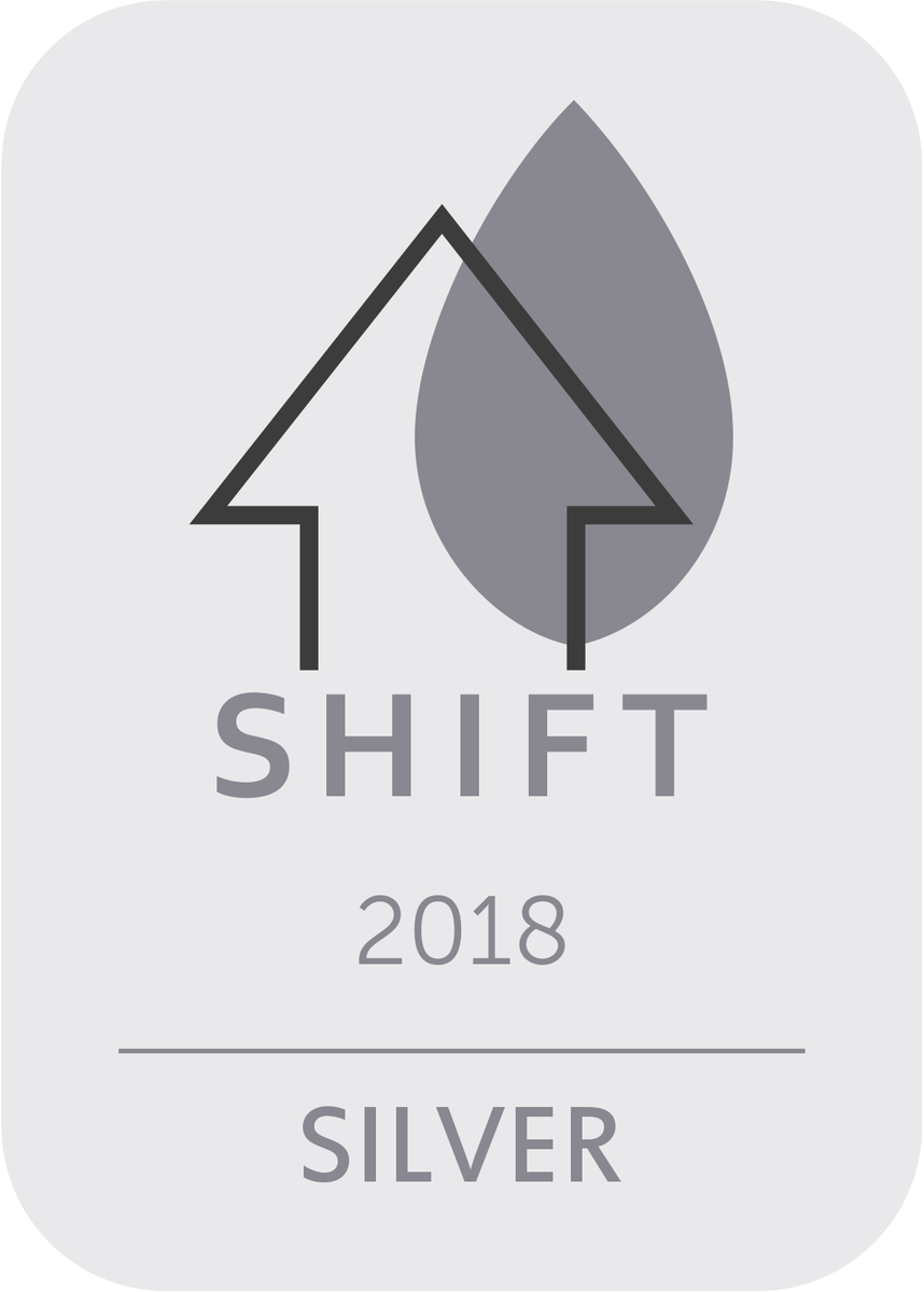 EildonHousing's tweet photo. We were delighted to receive our Silver level accreditation at this year’s annual #SHIFTAwards18 on Thursday, showing that we are on the right path towards minimising our impact on the environment. Thanks to @SustHomes for a fantastic event! #EildonHA https://t.co/LAsfGslsMK