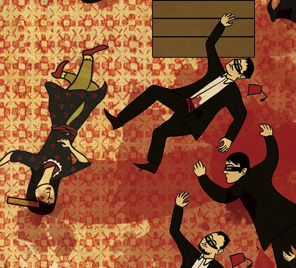 Tarantino / Uma Thurman "Kill Bill"in Ottoman  #miniature style by Murat Palta  @_Muratpalta