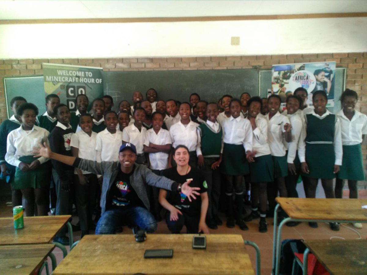 Siyafunda_ctc's tweet photo. We would like to welcome back our team from Mpumalanga-Acornhoek for Junior Achiever South Africa 2days BootCamp. Three schools were trained & exposed to #STEMProgrammes & #CodingSkills. Well done to learners from Bereta and Timbavati Primary School & Ndabeni Combined School ππ https://t.co/rQPquKRqr1