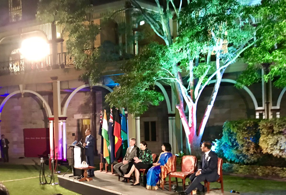 RussellLuhrs's tweet photo. Wonderful night celebrating Queensland’s diversity and multicultralism at The Queensland Premiers 2018 Indian Community Reception at Parliament House. Strong communities are those that are diverse and inclusive just like #GreaterSpringfield #SpringfieldCityGroup https://t.co/CsacHy7jzk