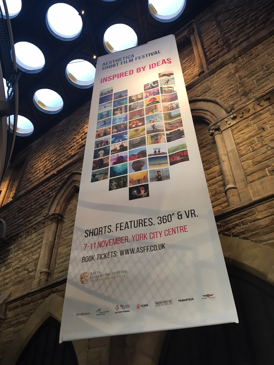 Fantastic few days at the <a href="/BAFTA/">BAFTA</a>-recognised <a href="/ASFFest/">AestheticaFilmFest</a> in beautiful #York, where we screened alongside some amazing shorts in the #comedy selection. A great city-wide event, very proud to be a part of it!