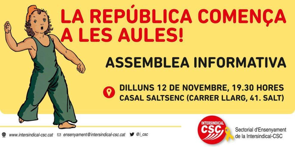 CarriletDigital's tweet photo. Avui a #Salt al @casalsaltenc, acte de presentació de la sectorial d'ensenyament no universitari de la @I_CSC. https://t.co/61MV8PJ1ca