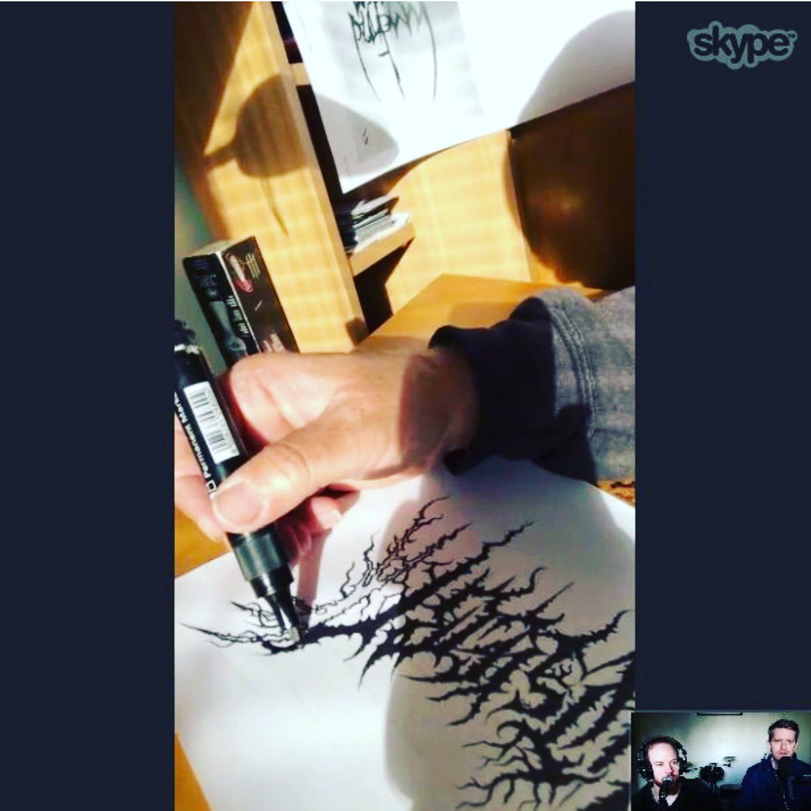 Latest ep of our podcast features @CSzpajdel extreme metal logo artist. Christophe is the creator of logos for bands like Emperor, Old Mans Child and thousands more! 

Search 'claim the throne' in your podcast app or stream over at claimthethrone.com/podcast